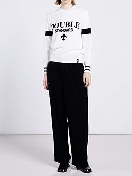 Amazon | [ダブルスタンダードクロージング] SNOWYロゴ刺繍ニット